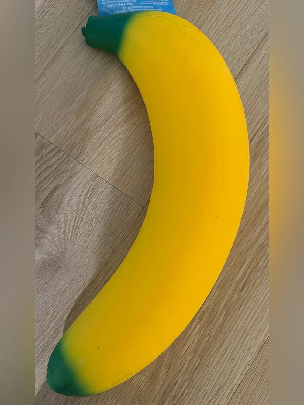 RMS CRAZY FUN SMUSHMART BANANA 15” GIANT SQUISHY TOY. ORIGINAL/AUTHENTIC NWT